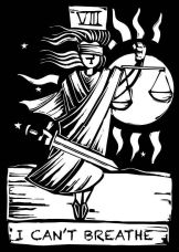 10901752 - tarot card major arcana image of justice
